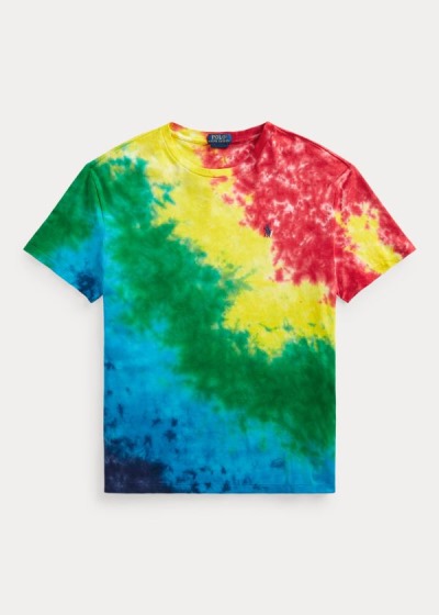 Polo Ralph Lauren Classic Fit Tie-Dye T Shirt Herre Danmark (FURCP8423)